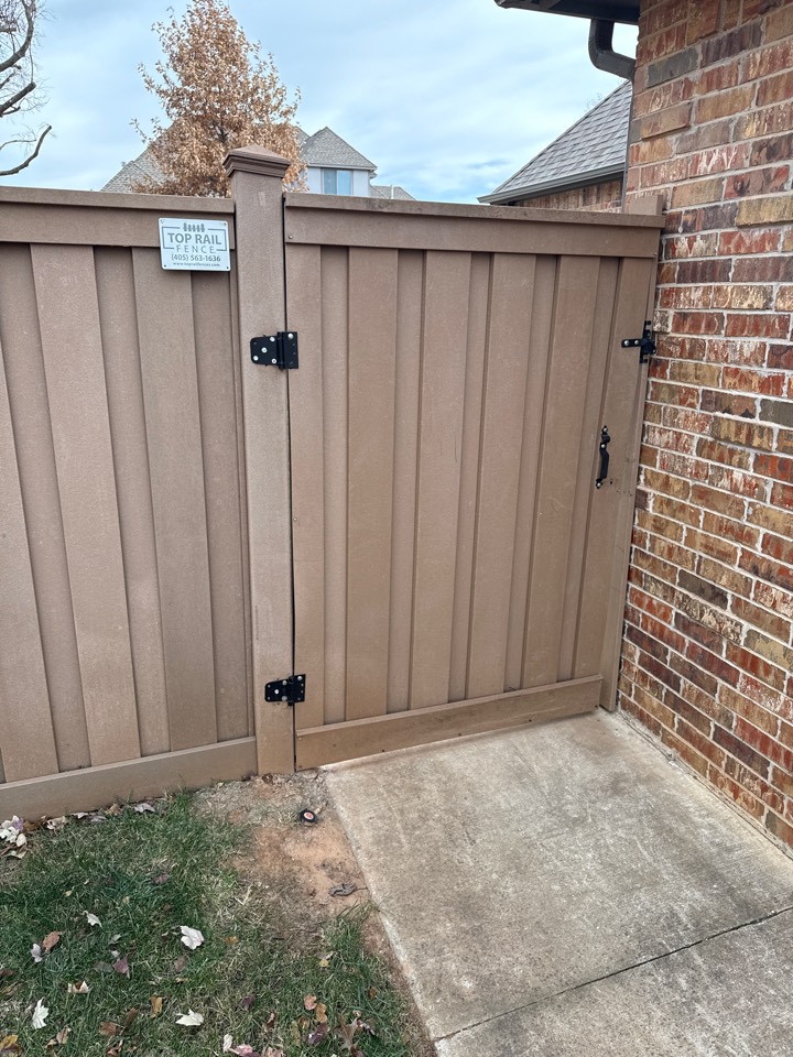 Edmond, OK - Another gate opening and closing smoothly!