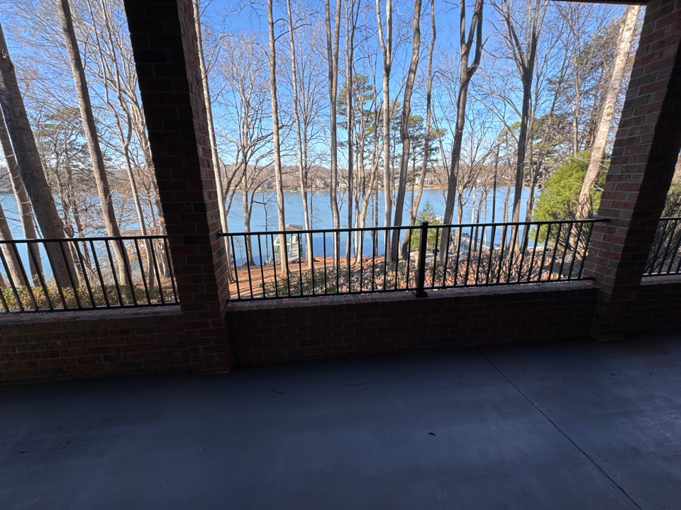 Charlotte, NC - 48’ of beautiful aluminum railing done by Top Rail Fence here in Charlotte NC!