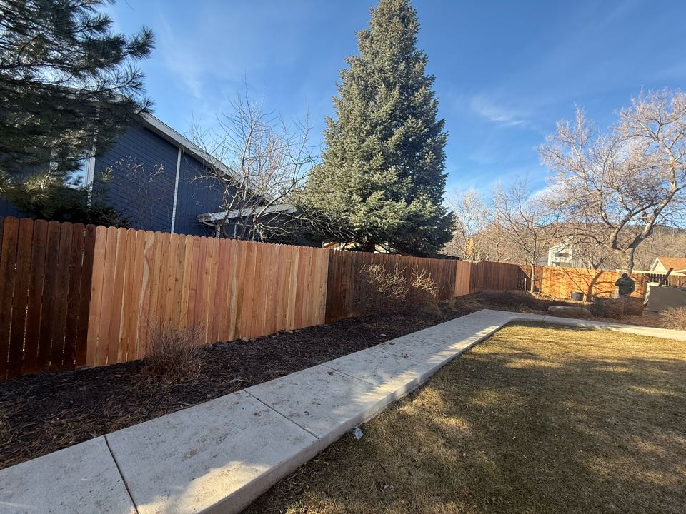 Boulder, CO - Top Rail Fence just completed a repair/replacement after the wind storm in Boulder Colorado. The customer was looking to replace what was necessary and our team was able to help guide them