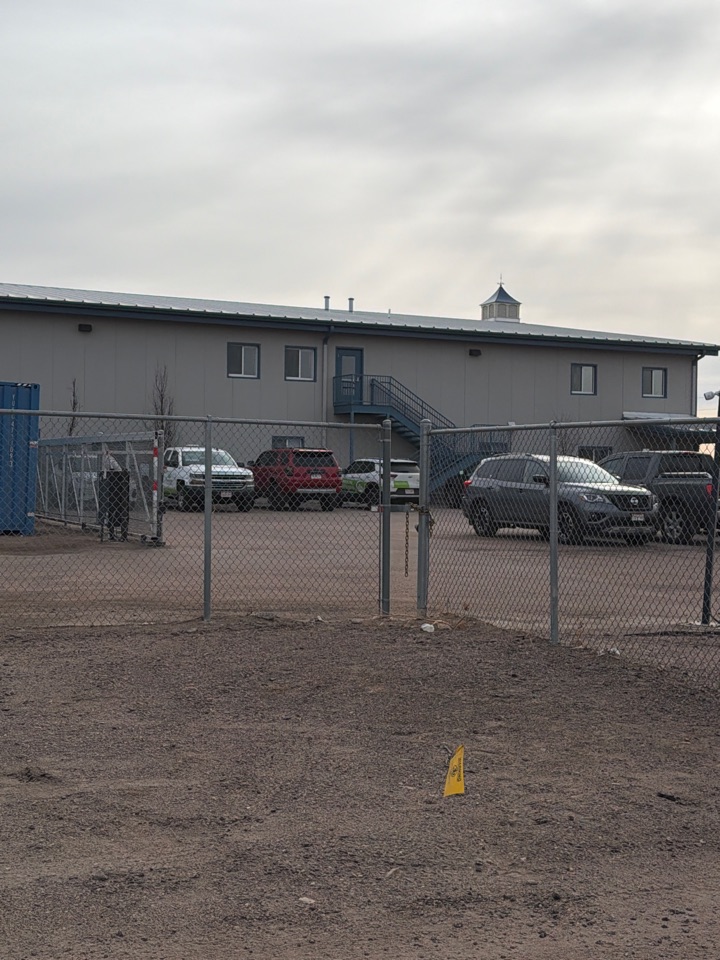 Colorado Springs, CO - The Top Rail Fence Team is in Colorado Springs doing estimates for Commercial Grade Chain-Link with Barbed Wire!