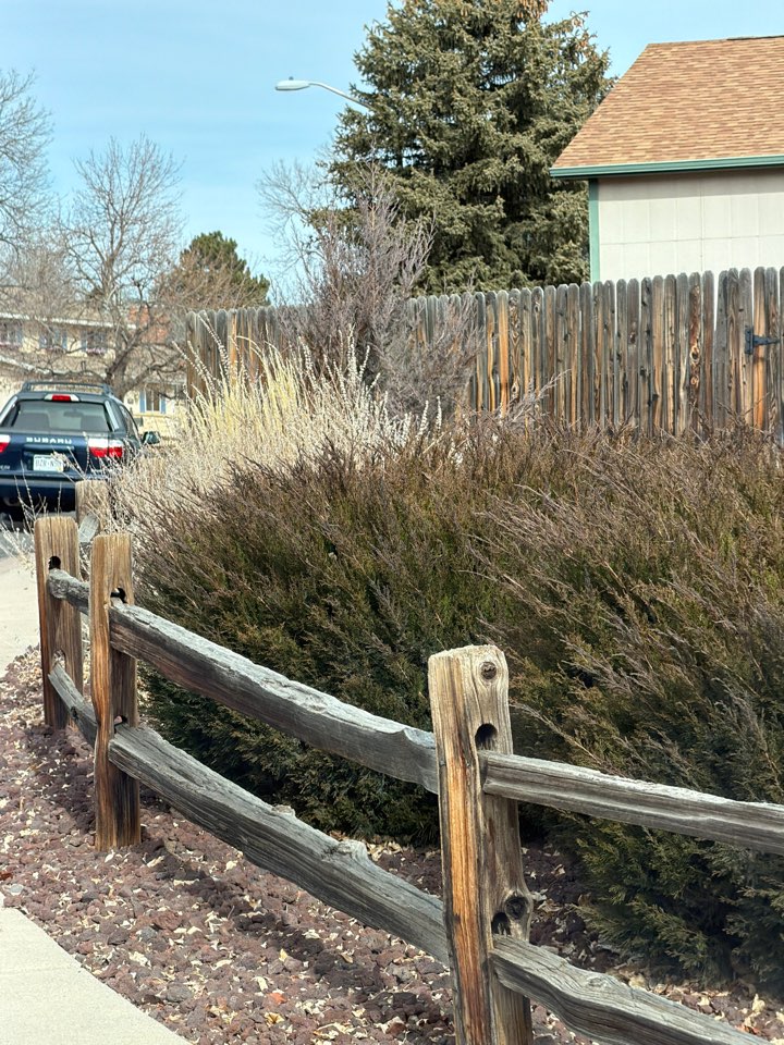 Colorado Springs, CO - The Top Rail Fence Team is in Colorado Springs doing free estimates for Cedar Split Rail &amp; Privacy Fences!