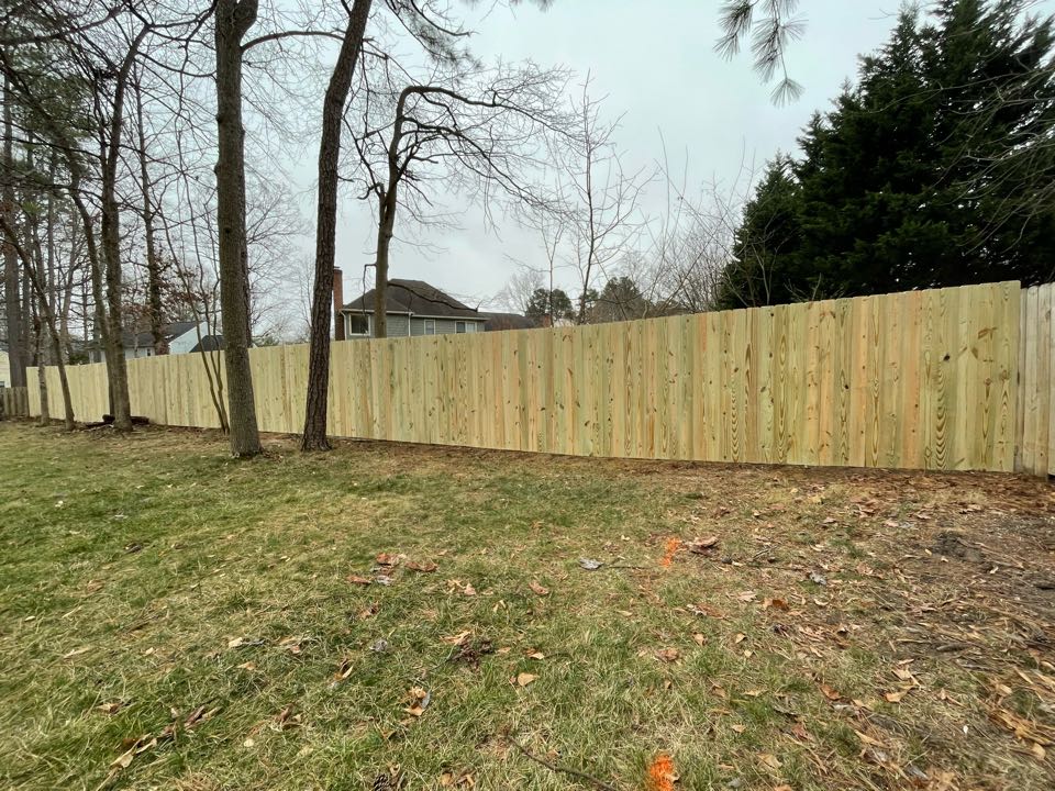 Chesterfield, VA - Dog eared 6 ft high 