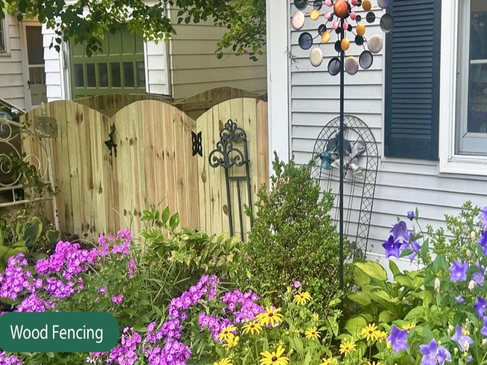 Ann Arbor, MI - Top Rail Fence Ann Arbor is out in the cold today.  We were doing estimates where we had done a Wood Fence last year. 