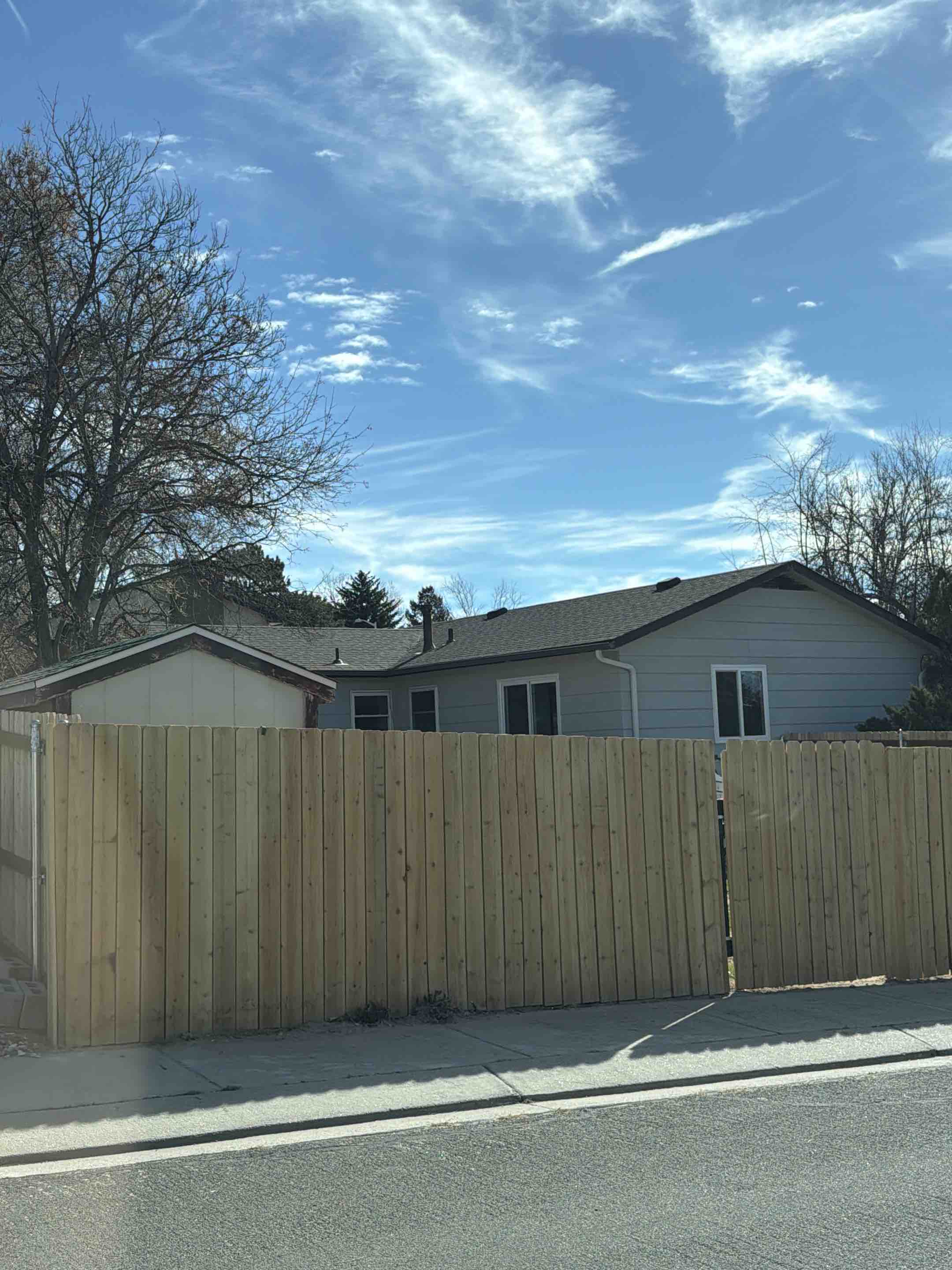 Colorado Springs, CO - Top Rail Fence is in Colorado Springs doing estimates for Cedar Privacy Fences!