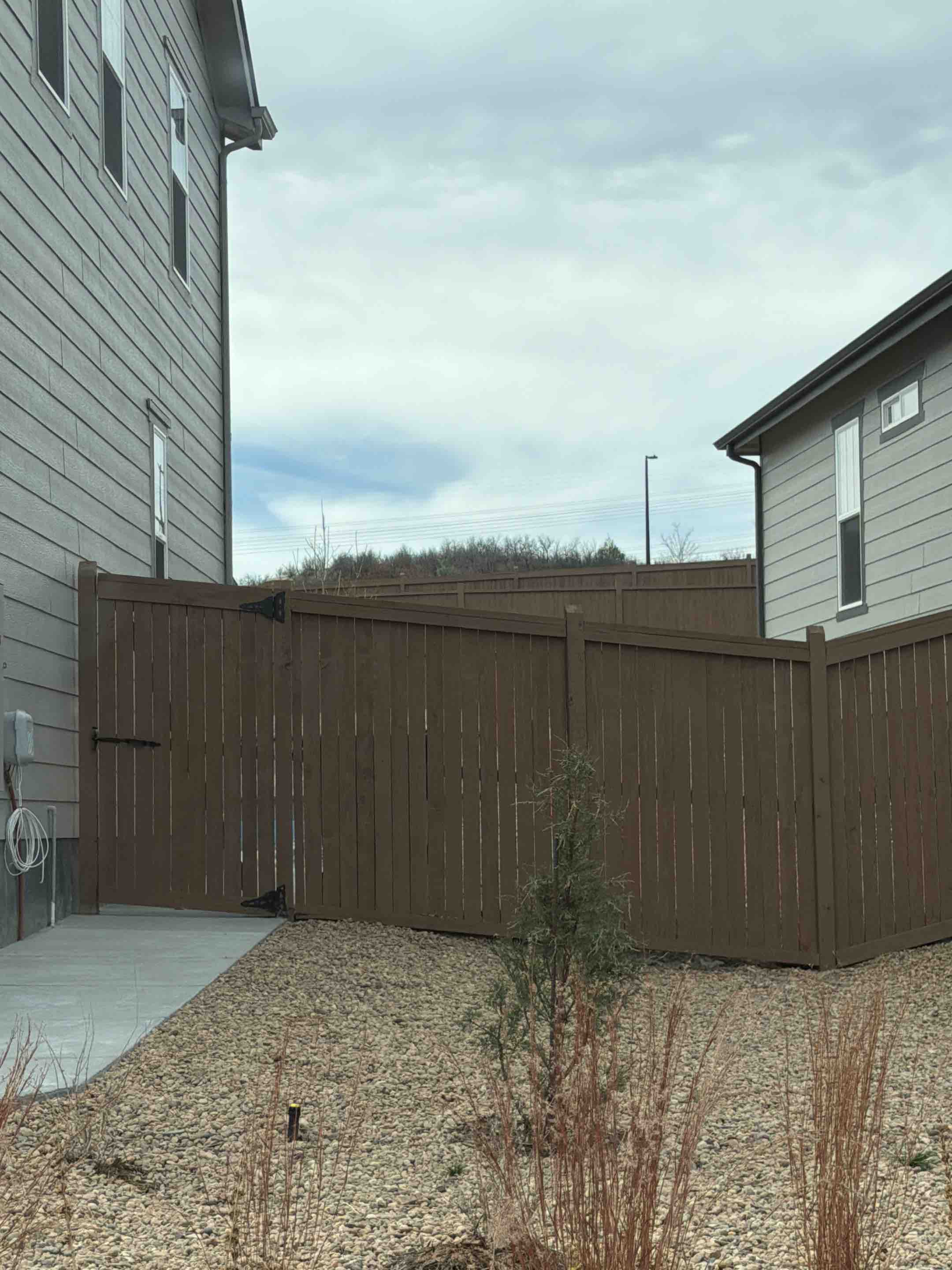 Castle Rock, CO - Top Rail Fence is in Castle Rock, CO doing estimates for Cedar Privacy Stained Fences!