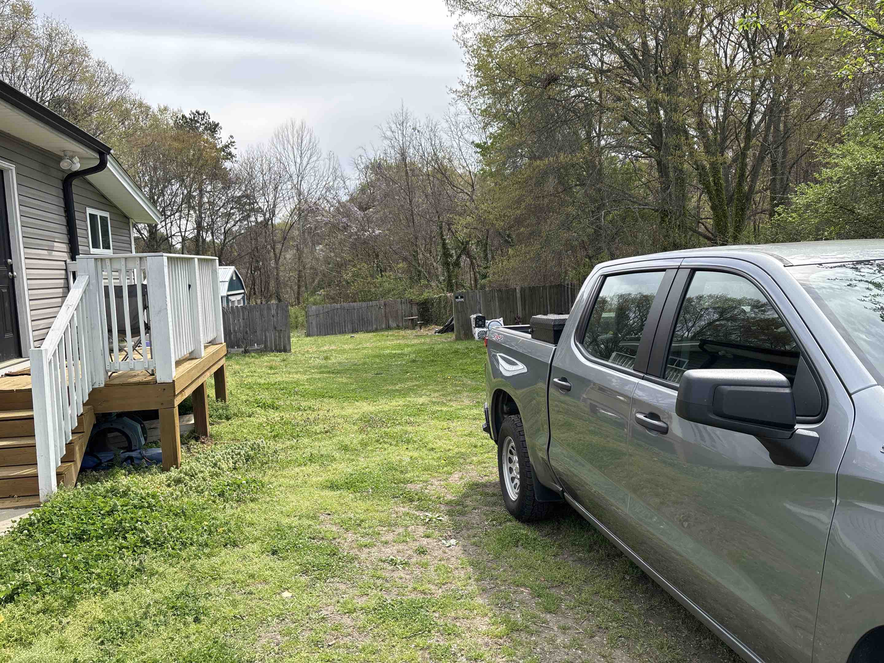 Huntersville, NC - Wood privacy 