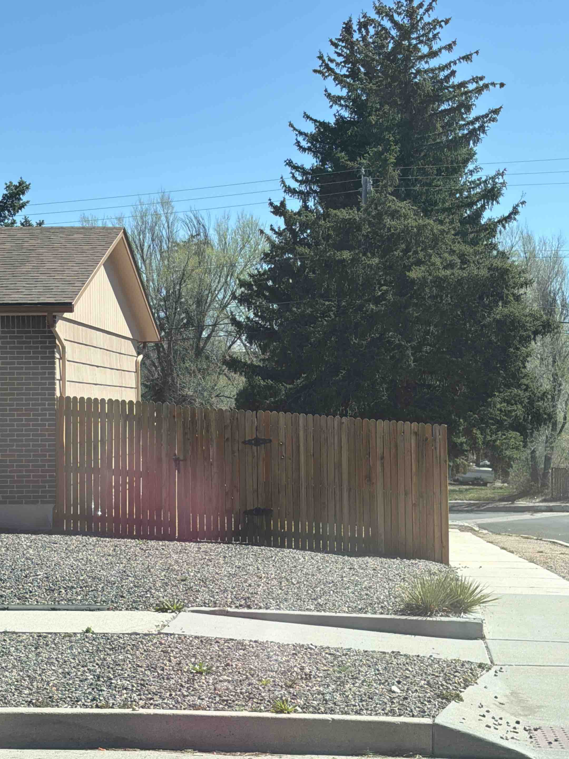 Colorado Springs, CO - Top Rail Fence is in Colorado Springs doing estimates for Cedar Privacy Fences!