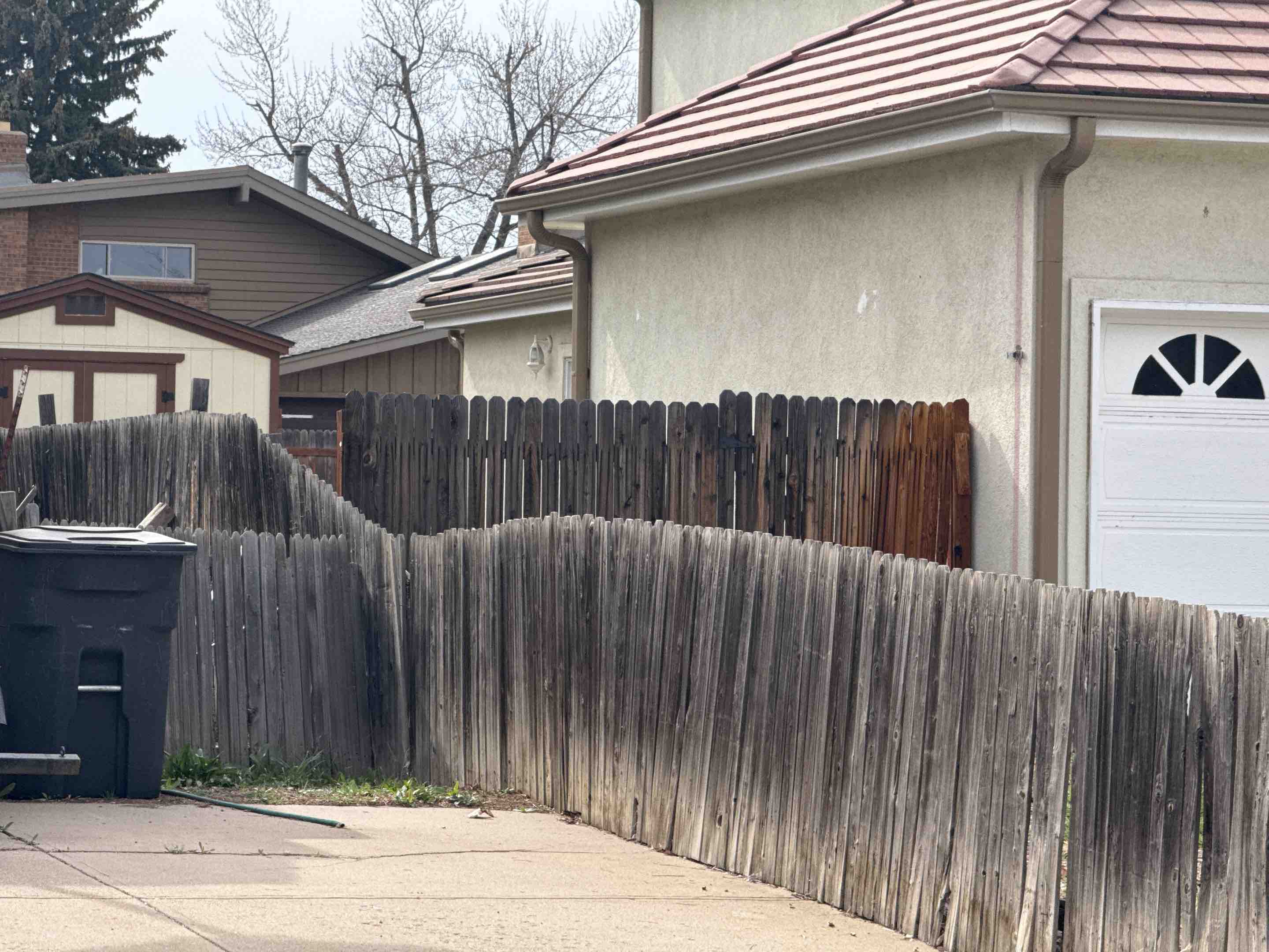 Centennial, CO - Top Rail Fence is in Greenwood Village doing estimates for cedar and ornamental fences!