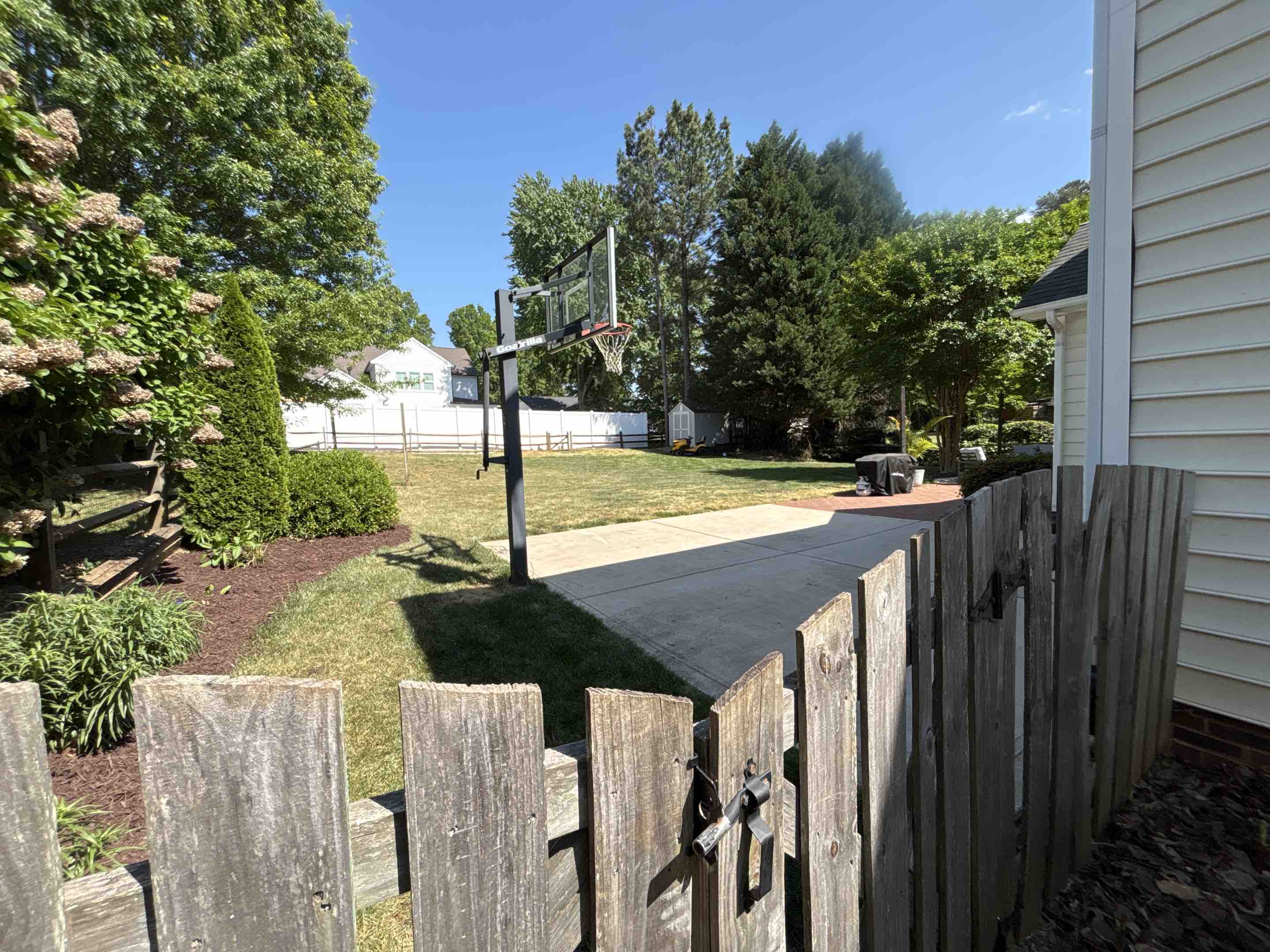 Cornelius, NC - Replace split rail with aluminum