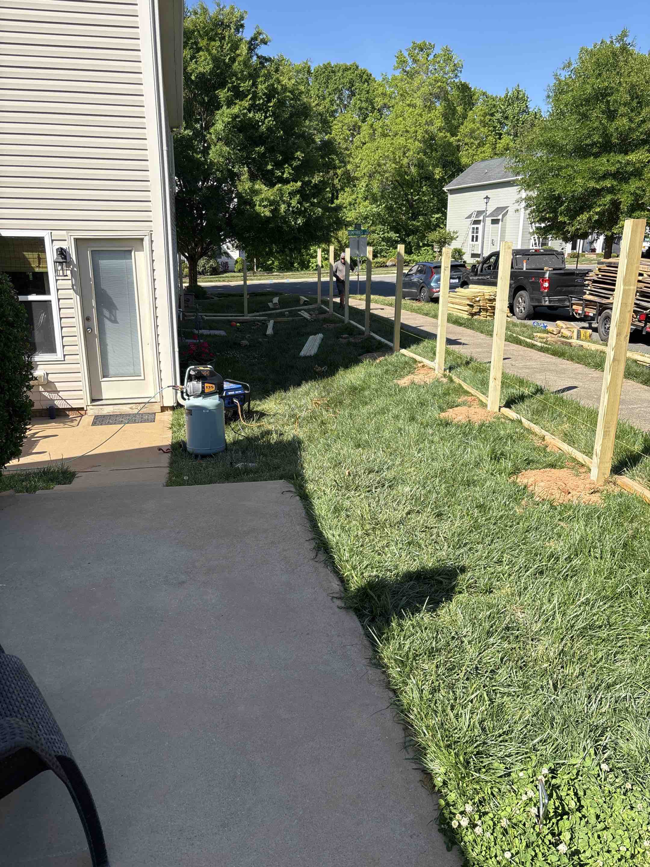 Huntersville, NC - WOOD privacy