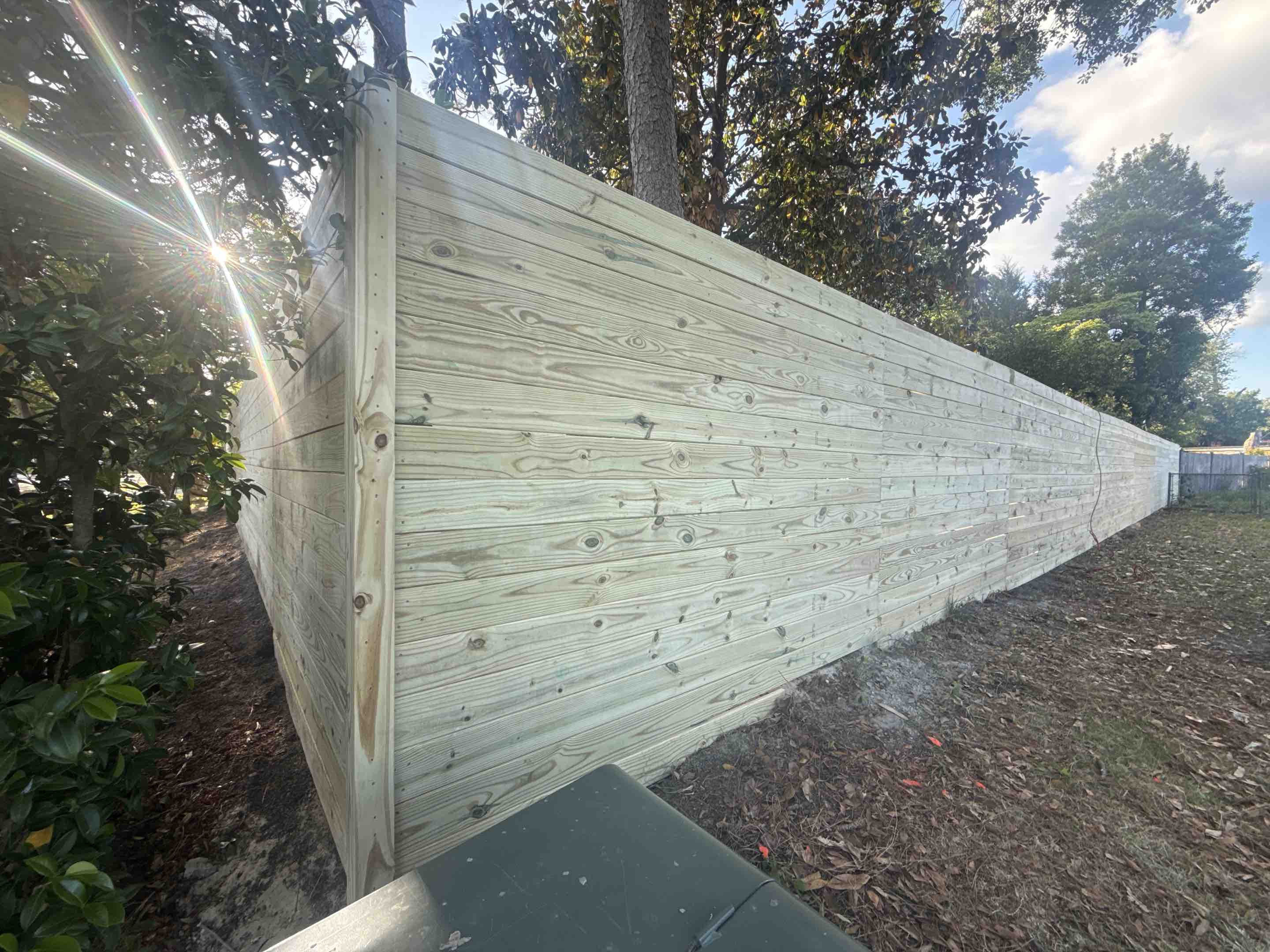Wilmington, NC - 7ft horizontal w/ no gape beautiful fence for total privacy! 
