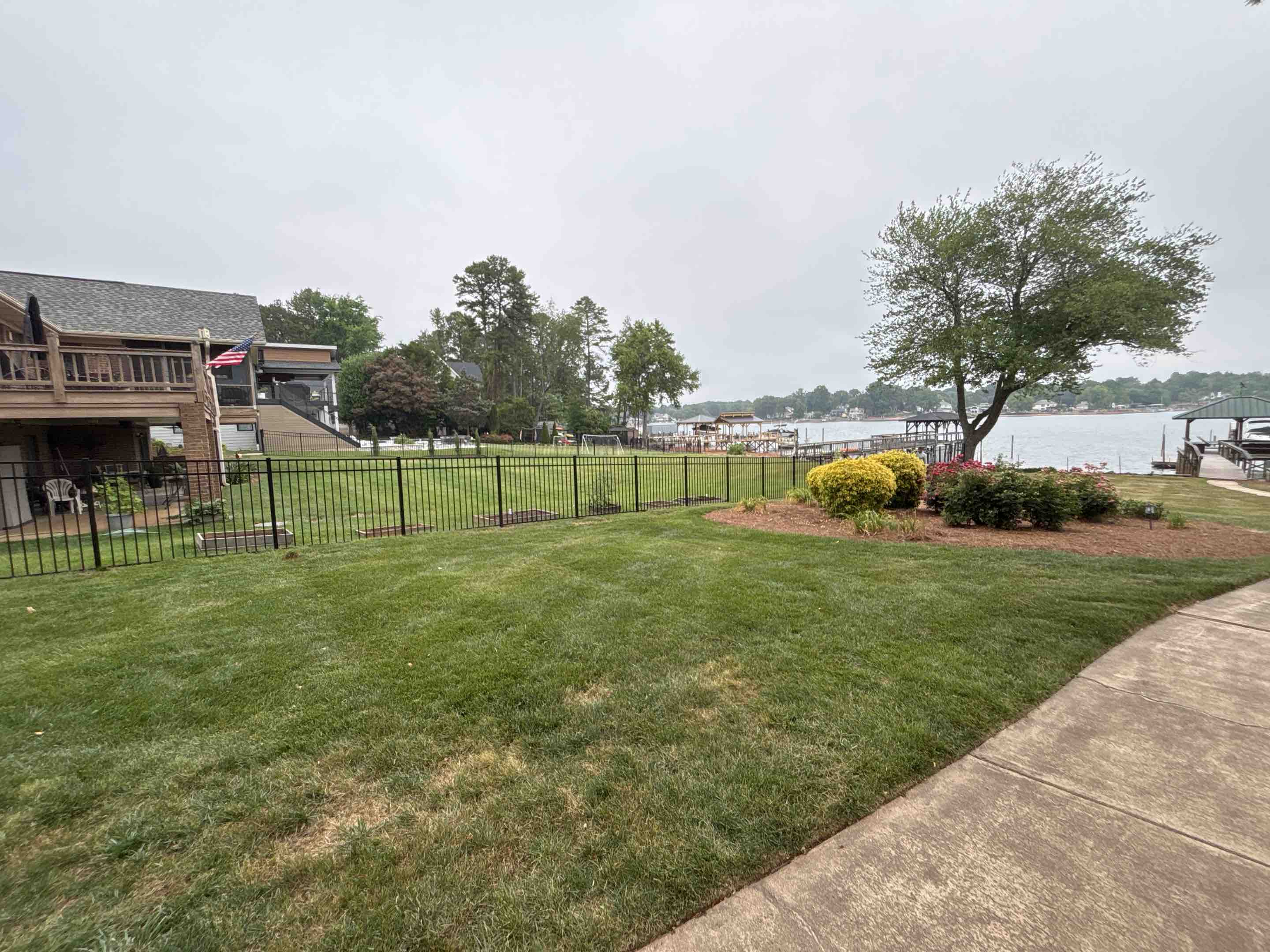Cornelius, NC - 54 inch black aluminum