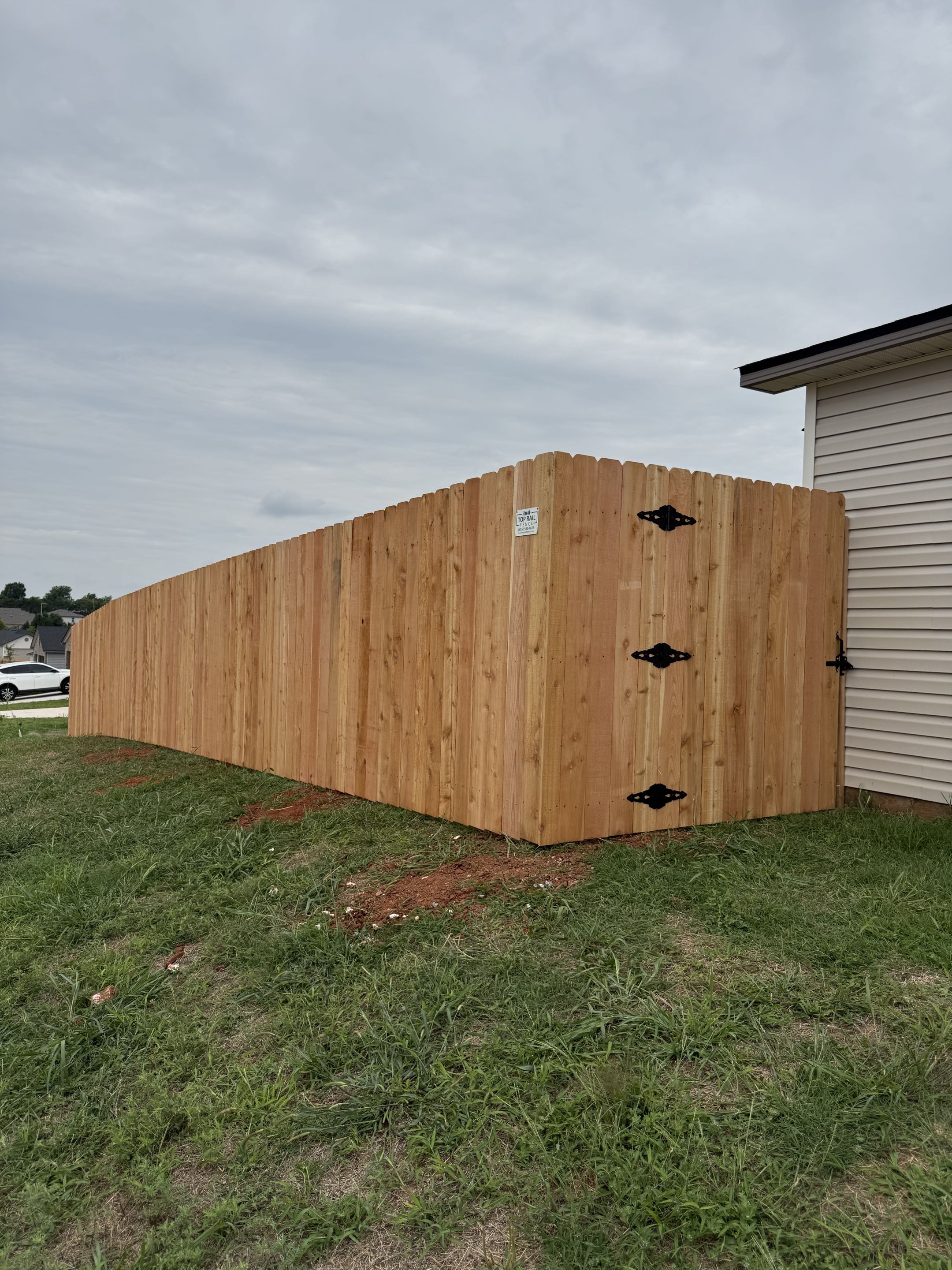 Oklahoma City, OK - Another beautiful 6’ tall Western Red Cedar fence completed in this growing neighborhood! The rich natural cedar tones add warmth and character while providing the privacy and security every homeowner wants. We’re proud to help make this backyard one step closer to the outdoor space they’ve been dreaming of.
