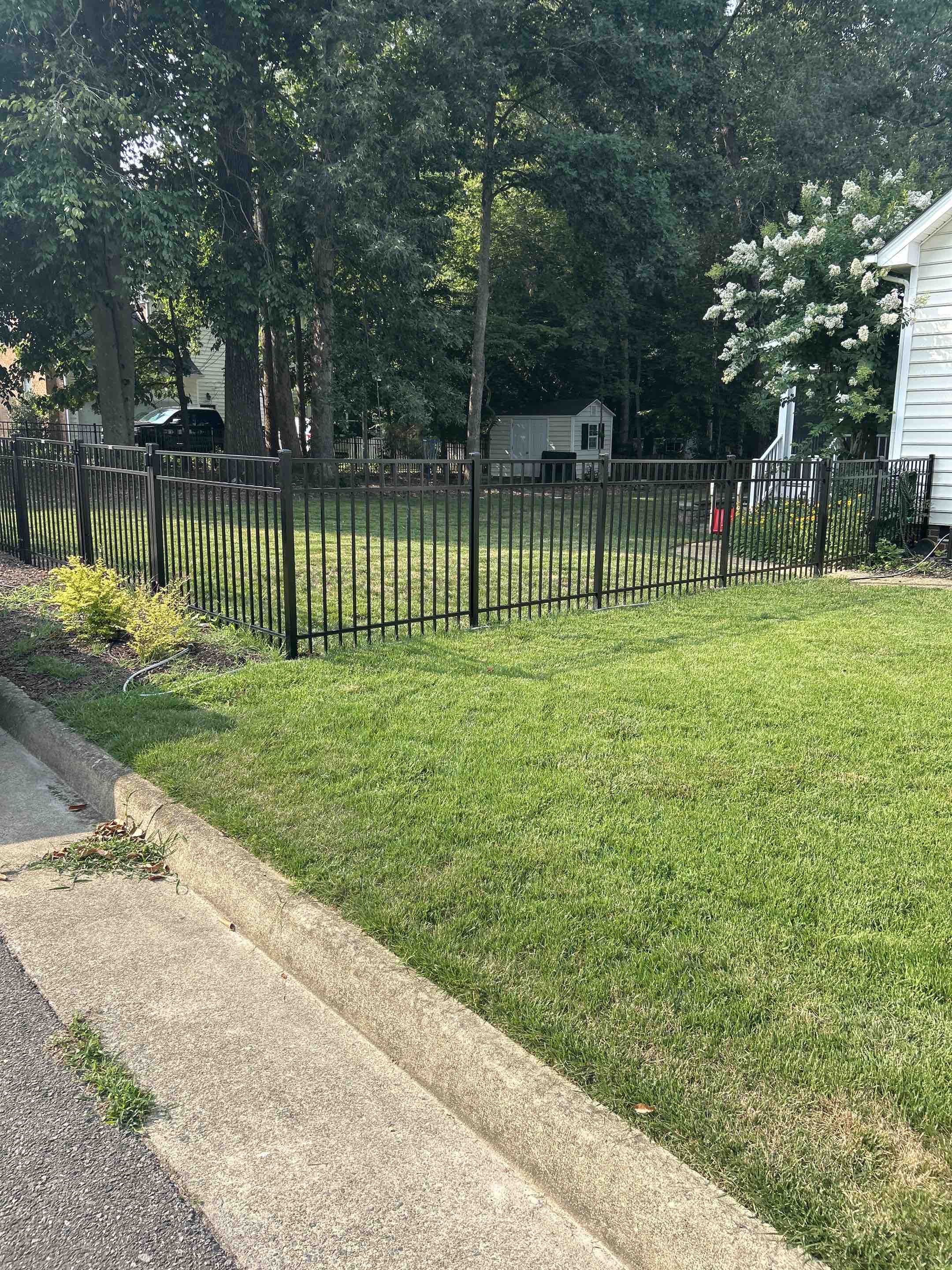Mechanicsville, VA - 4 foot black aluminum
