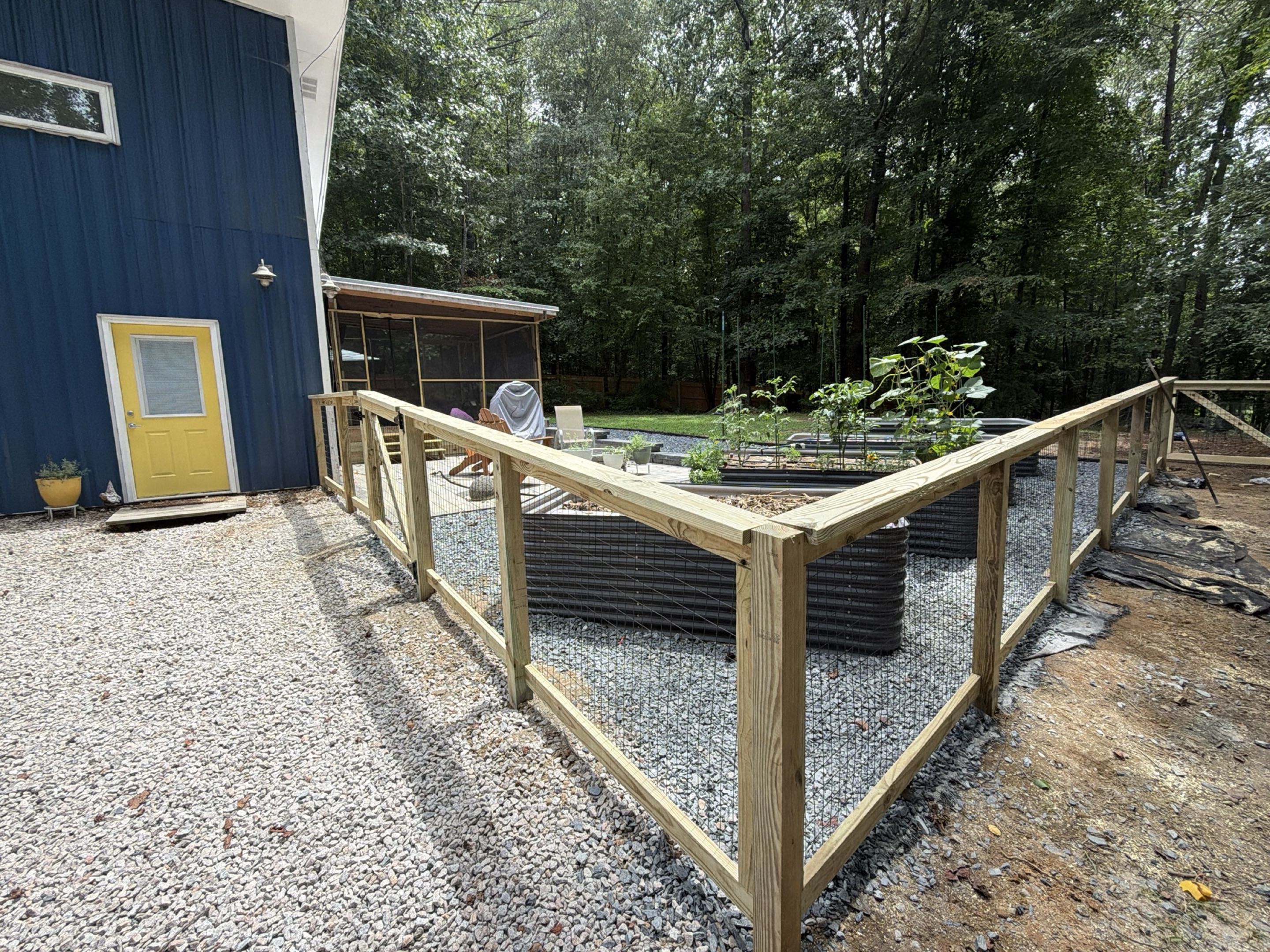 Raleigh, NC - We just completed a beautiful fence installation! Our team expertly installed 80 ft of 4 ft high two-rail and wire fencing, providing the perfect mix of rustic charm and reliable yard security. We also added two custom gates for easy access. Need a trusted local fence contractor to upgrade your property? Contact us today for your estimate! #FenceInstallation #WoodAndWireFence #LocalFenceCompany #YardSecurity #FenceContractor"