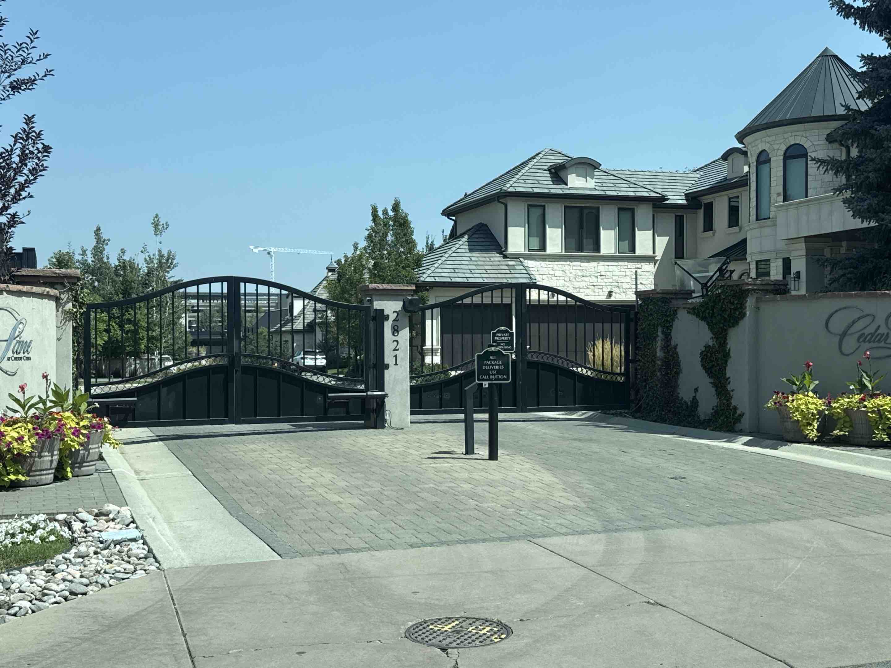 Denver, CO - Top Rail Fence is installing Ornamental Fences and Automated Gates in Cherry Creek! Call for a free estimate!