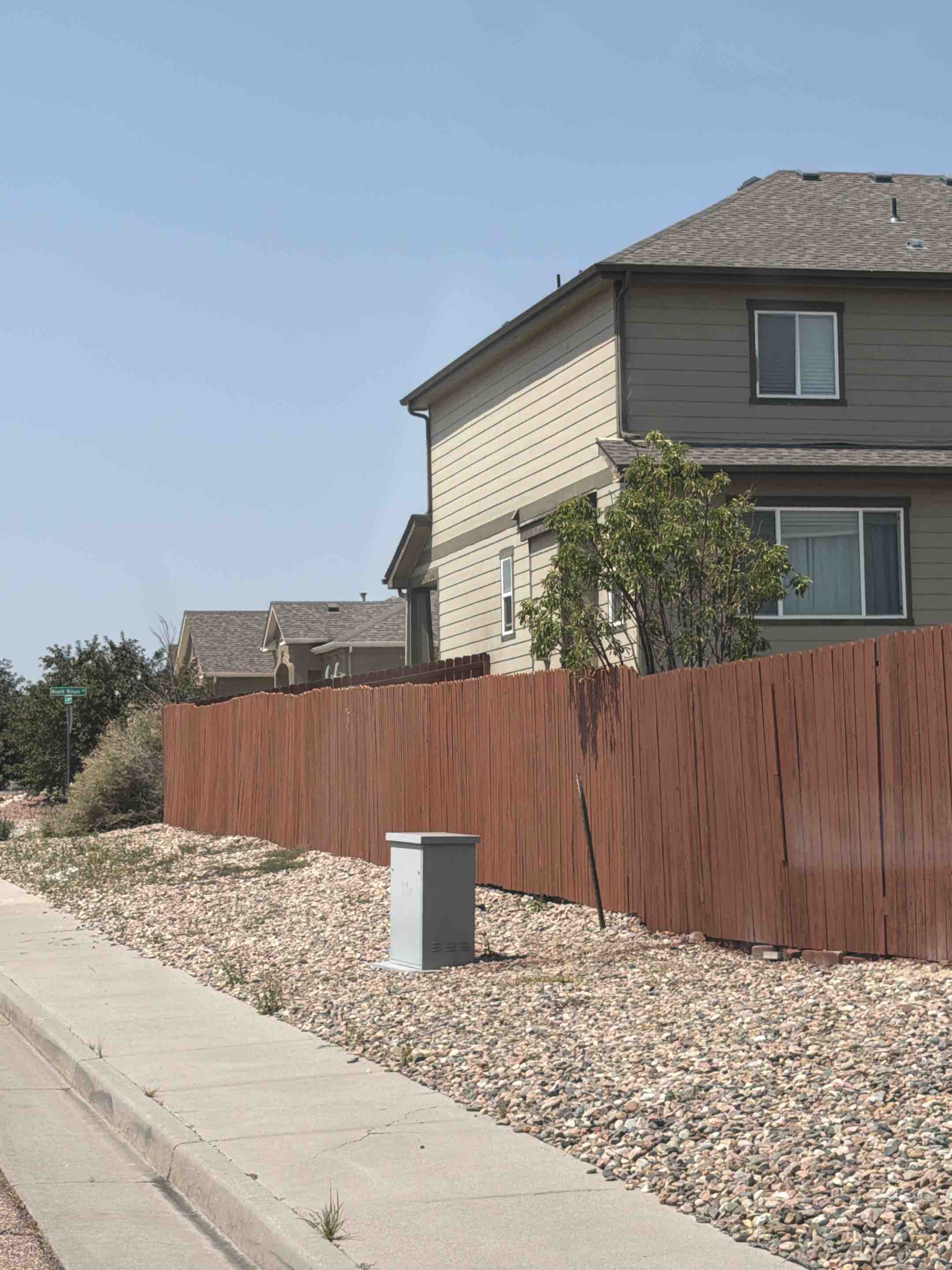 Peyton, CO - Top Rail Fence is in Peyton CO doing free estimates for Cedar Privacy Fences! 