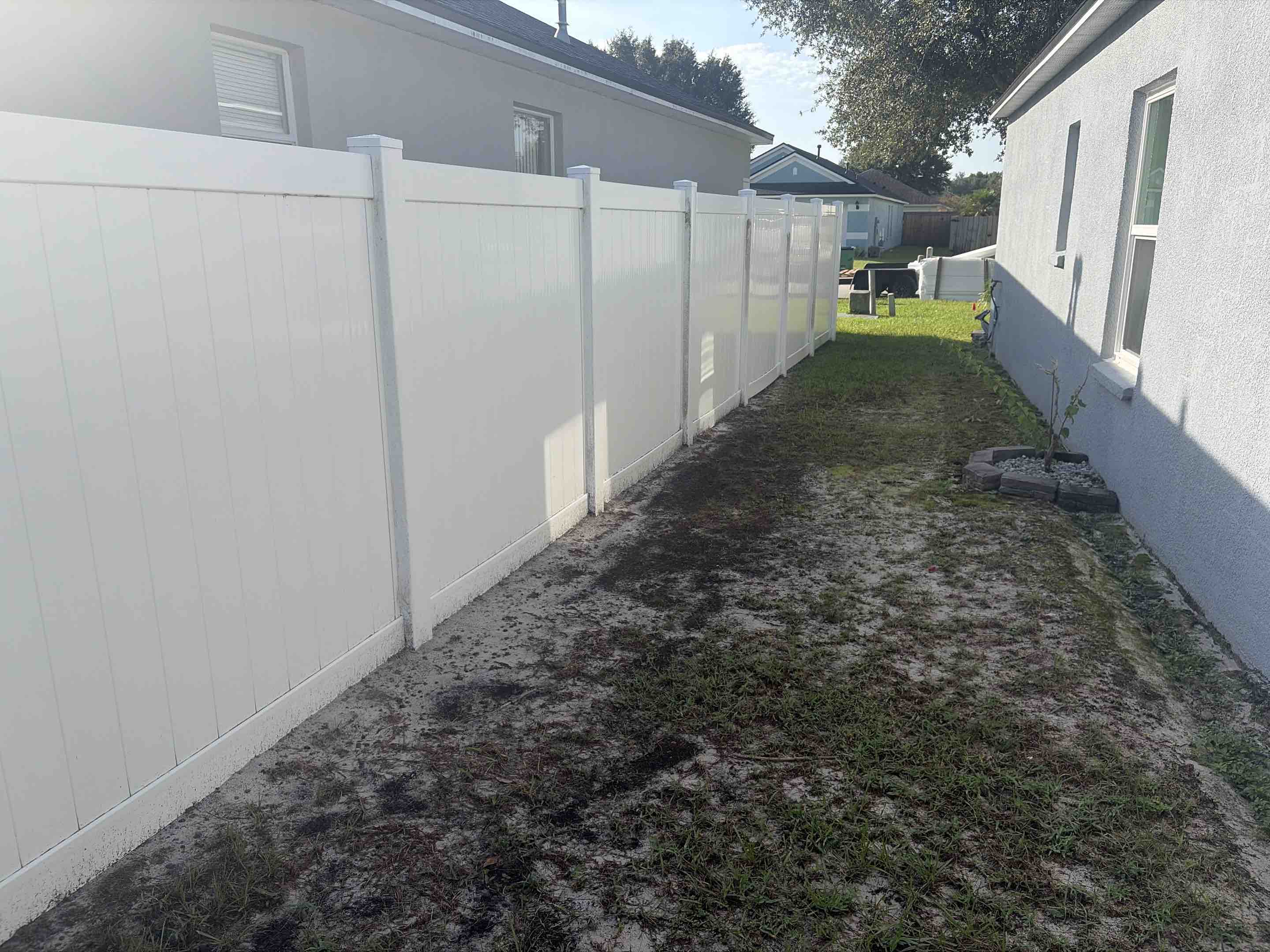 Lutz, FL - Recently, I completed a project installing a privacy fence for two neighbors. The task began with a thorough consultation to understand their needs and preferences. We selected a top-quality rail fence design that offered both privacy and aesthetic appeal. The installation process involved precise measurements, ensuring the fence would be level and secure. Each section was carefully assembled, and the posts were anchored firmly into the ground. The final touches included adding decorative elements to enhance the overall look. The neighbors were delighted with the result, achieving the privacy they desired while maintaining a stylish appearance. The project was completed on time, and the neighbors expressed their satisfaction with the quality of work.