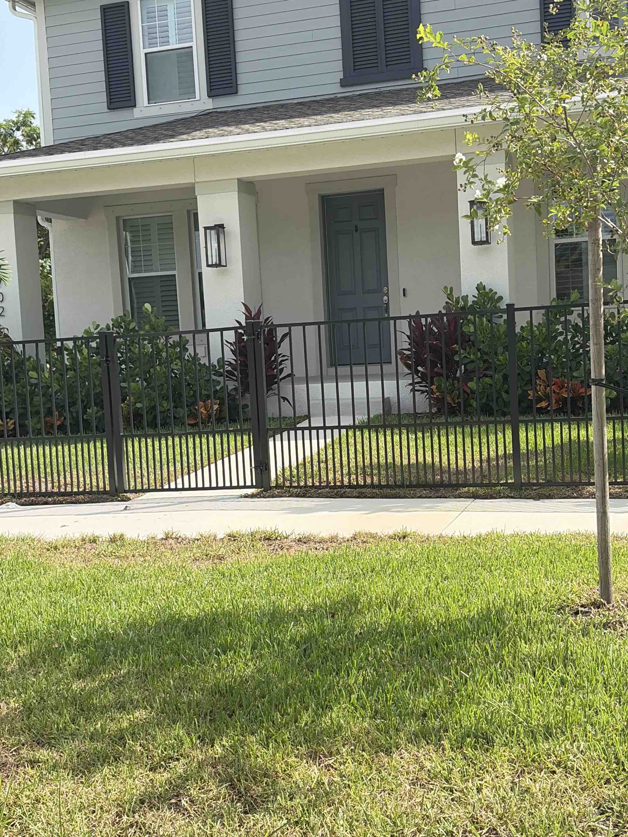 Tampa, FL - A secure and sturdy fence was installed to ensure the safety and comfort of a beloved puppy. The project involved careful planning and execution, starting with a thorough assessment of the area to determine the best fence type and height. A high-quality, durable material was chosen to withstand the playful antics of the puppy. The fence was meticulously constructed, ensuring all posts were level and sections were tightly secured. Special attention was given to the gate, which was fitted with a child-proof latch to prevent any accidental escapes. The final result is a reliable, aesthetically pleasing fence that provides peace of mind for the pet owner and a safe environment for the puppy to enjoy.