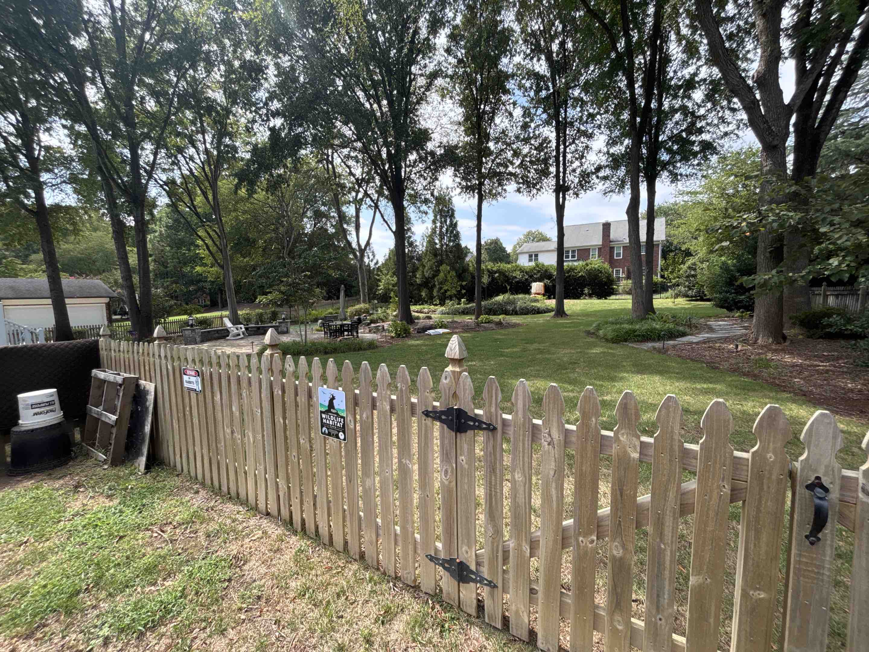 Concord, NC - Replace wood picket fence