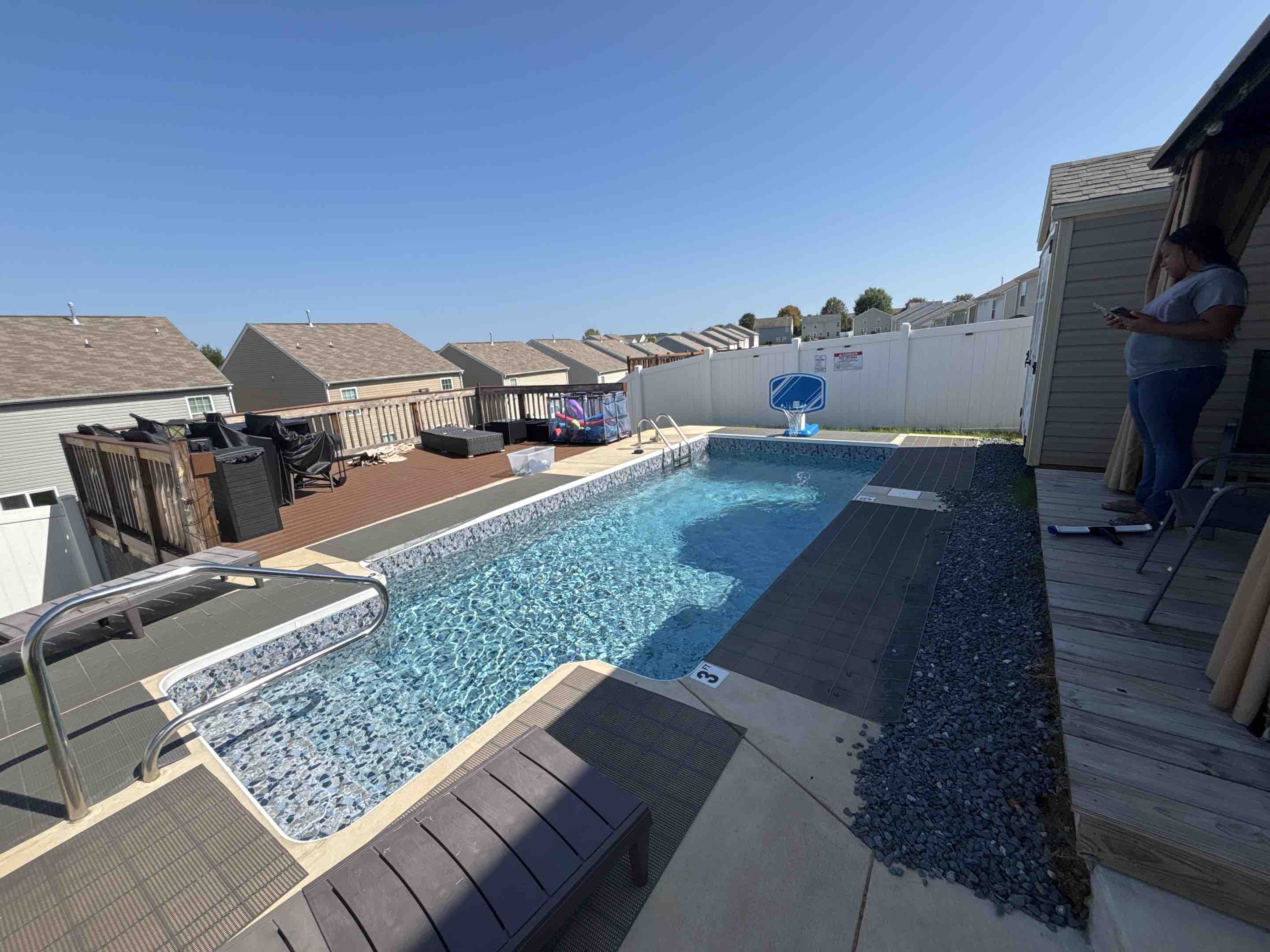Concord, NC - Mesh Pool Fence