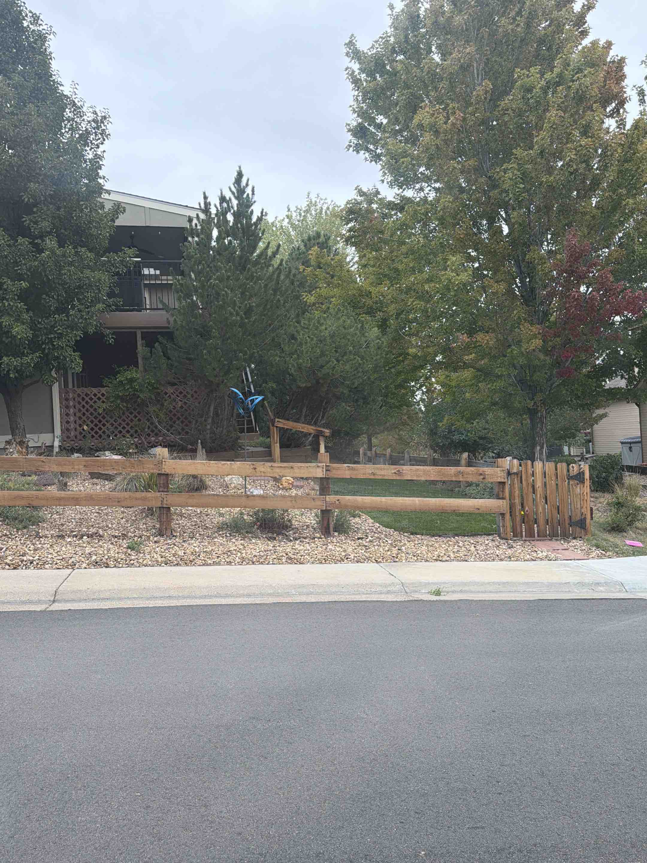 Castle Rock, CO - Top Rail Fence is in Castle Rock, CO doing free estimates for Cedar Ranch Rail Fencing!