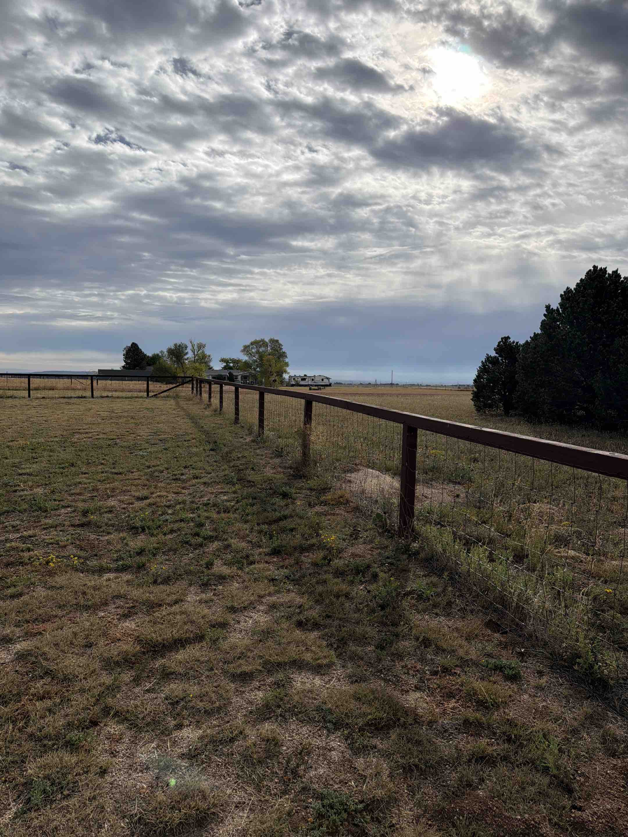 Peyton, CO - Top Rail Fence is in Peyton, CO doing free estimates for Cedar Farm Fencing!