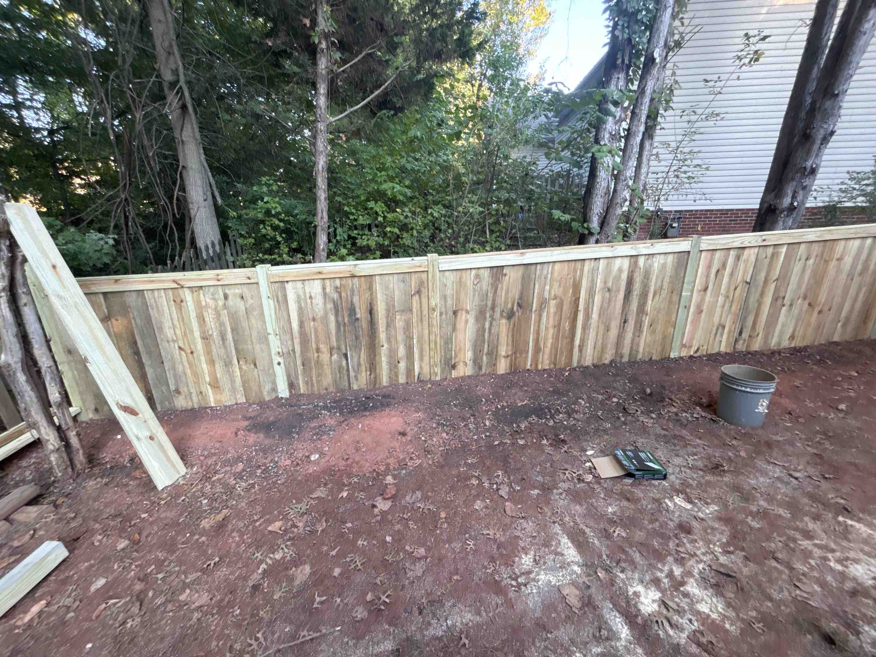 Huntersville, NC - Wood with cap &amp; trim