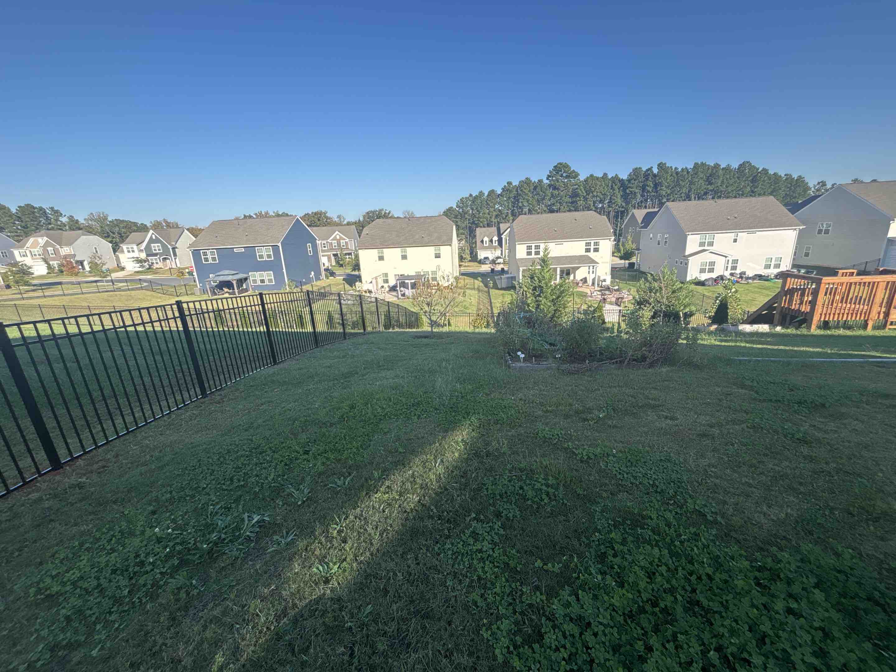 Troutman, NC - 54 inch black aluminum