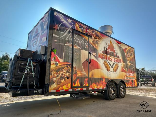 We designed and installed a new wrap for North Meats South LLC. The customer was very pleased with the final product. 
We designed and installed a new wrap for North Meats South LLC. The customer was very pleased with the final product.