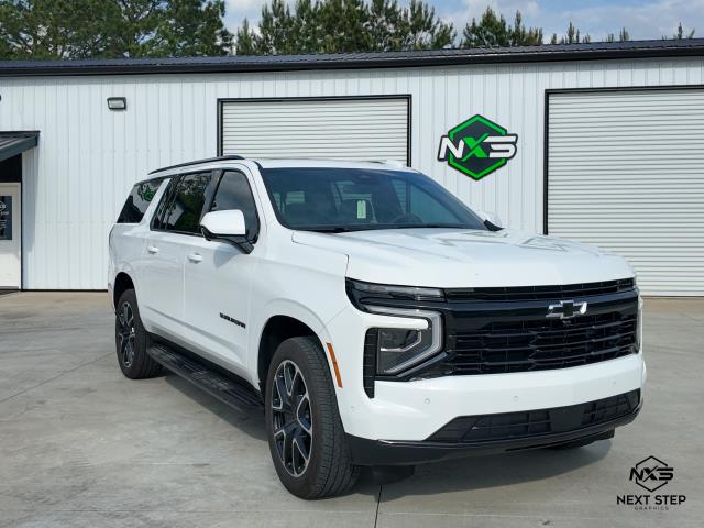 We recently completed a chrome delete on a 2025 Chevy Suburban for a customer in Clayton, Ga. The final product is an modern, refined look. 
We recently completed a chrome delete on a 2025 Chevy Suburban for a customer in Clayton, Ga. The final product is an modern, refined look.