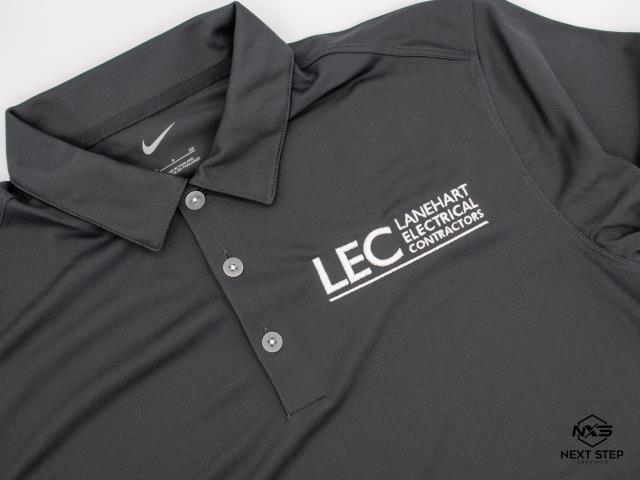 We recently completed an order for Lanehart Electrical Contractors. They wanted to order some Nike polos with an American flag on the sleeve. They ordered multiple colors so that everyone could have a cohesive look while still having options in their wardrobe.
We recently completed an order for Lanehart Electrical Contractors. They wanted to order some Nike polos with an American flag on the sleeve. They ordered multiple colors so that everyone could have a cohesive look while still having options in their wardrobe.