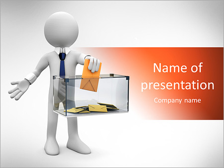 president election powerpoint template