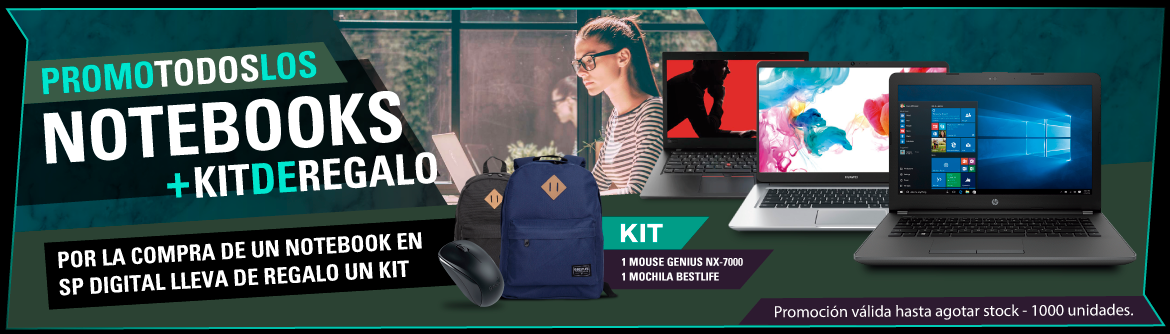 Notebooks Promo Julio