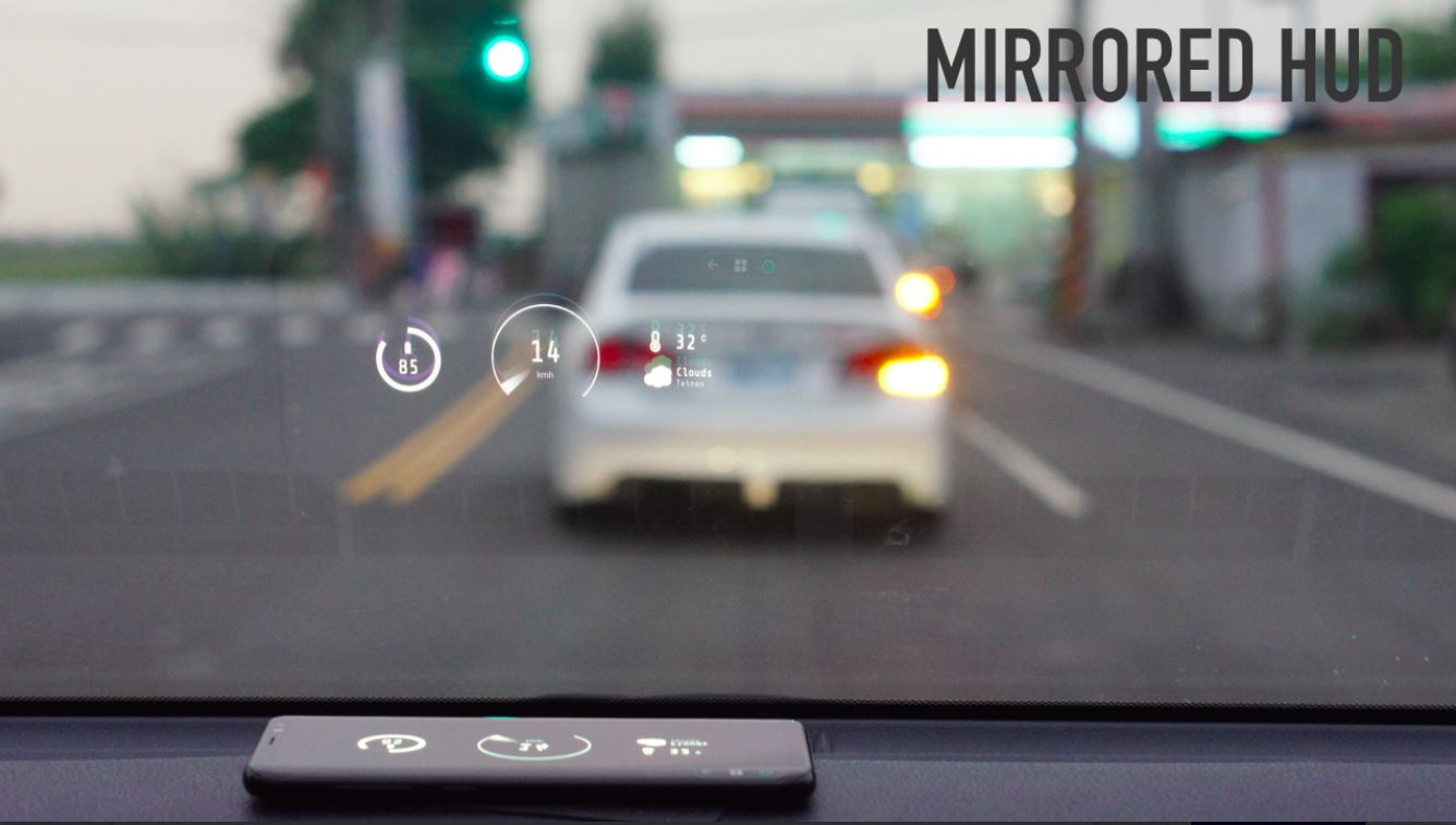 Heads Up Display (HUD): Drive Undistracted 3 Phone App heads up display