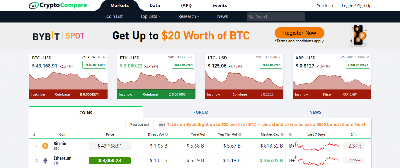 CryptoCompare