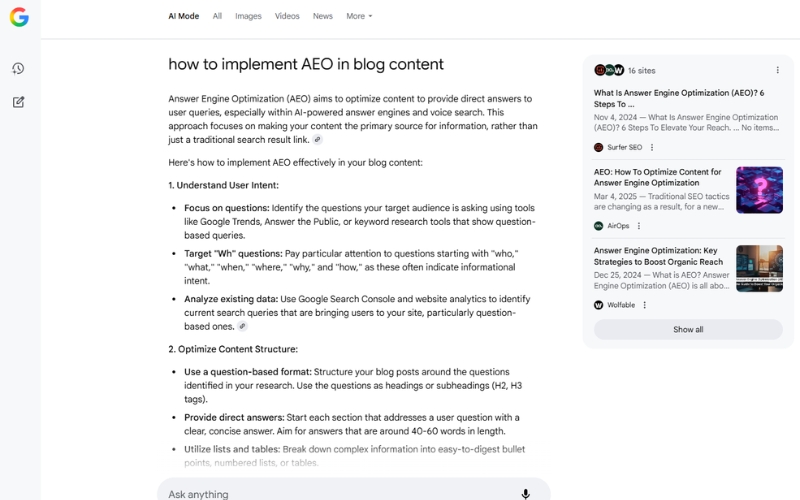 Ask a Follow-Up Suggestions