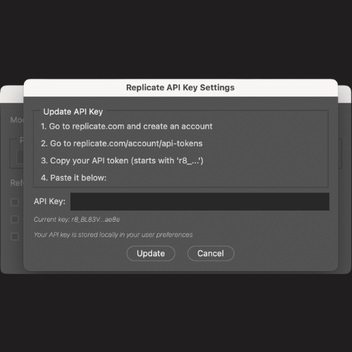 How To Use Nano Banana Inside Photoshop (Script & Plugin) 3 Update the api key