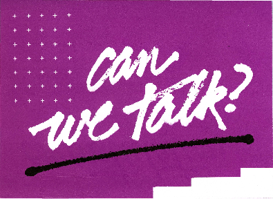 Can We Talk brochure — Calisphere