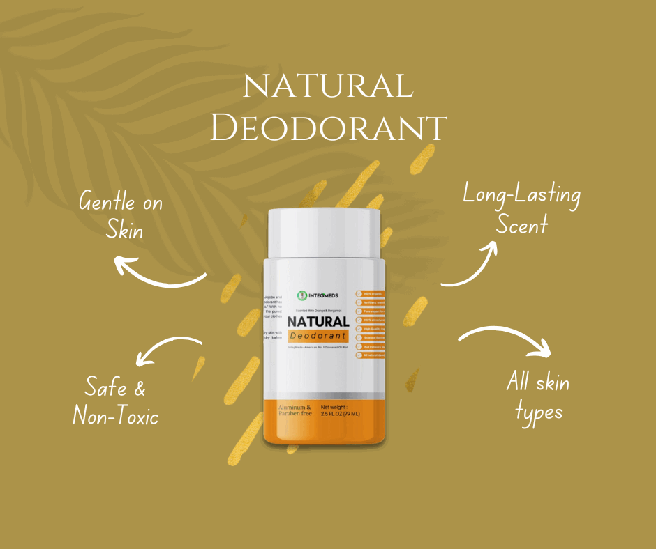 health benefits of using natural deodorant