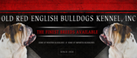 Old Red English Bulldogs Kennel Inc