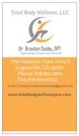 Braxton Cosby, DPT