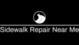 Sidewalk Repair Near Me