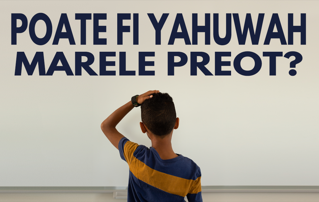 Poate fi Yahuwah Marele Preot?