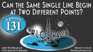 Can The Same Single Line Begin At Two Different Points?