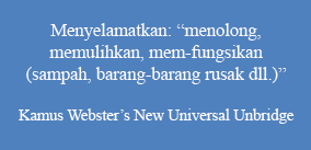 menyelamatkan