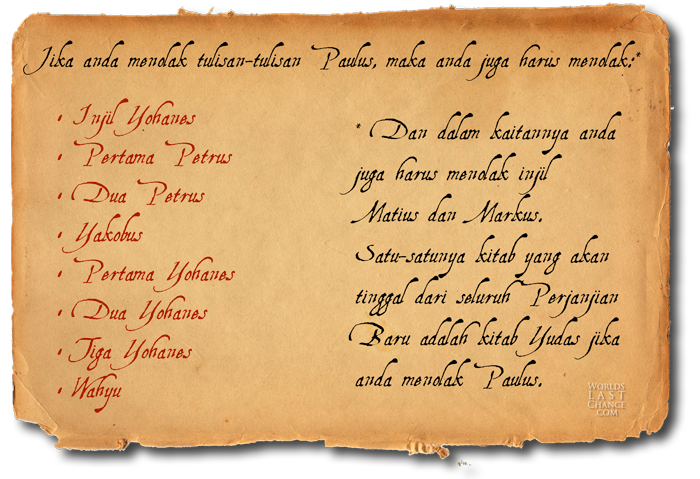 Paulus: Nabi Palsu? Atau Rasul Sejati? image