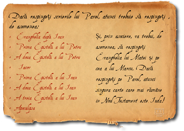 list of books that must be dismissed if one rejects the inspiration of Paul