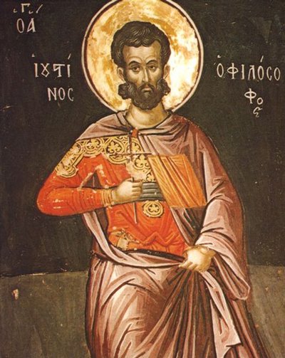 Justin Martyr ni Theophanes ang Cretan