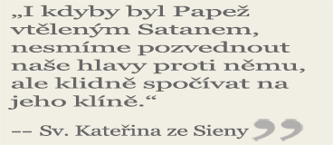 Děsivá prohlášení papežů | Přímo z úst nevěstky image